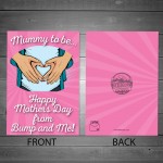 Mummy to Be Mothers Day Card From Baby Bump Cute Card