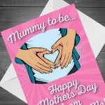 Mummy to Be Mothers Day Card From Baby Bump Cute Card