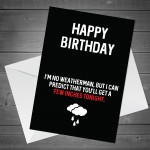 Happy Birthday Card Funny Rude Card For Girlfriend Wife Cheeky