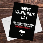 Rude Valentines Day Card For Girlfriend Funny Humour Card