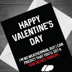 Rude Valentines Day Card For Girlfriend Funny Humour Card