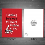 FUNNY RUDE Anniversary Valentines Card For Husband Wife
