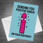 Funny Birthday Card For Her Women Novelty Rude Card Best Friend