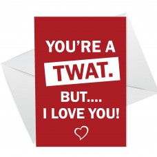 Funny Rude Birthday Anniversary Valentines Card For Boyfriend