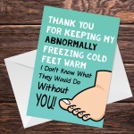 Funnny Joke Anniversary Birthday Valentines Card For Boyfriend