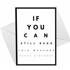 Quirky 40th 50th 60th 70th Birthday Card For Him Her FUNNY