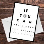 Quirky 40th 50th 60th 70th Birthday Card For Him Her FUNNY