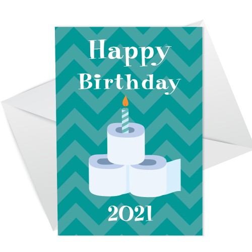 Funny Birthday Card For Him Her Men Women Lockdown Card