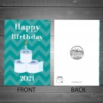 Funny Birthday Card For Him Her Men Women Lockdown Card