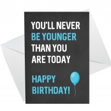 Funny RUDE Birthday Card For Him Her Men Women 30th 40th 50th