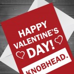 Rude Valentines Day Card For Boyfriend Husband Cheeky Humour
