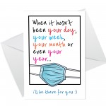 Lockdown Card Design Card For Him Her Best Friend Friendship