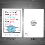Lockdown Card Design Card For Him Her Best Friend Friendship