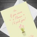 Cute Mothers Day Card For Nan Handmade Novelty Card