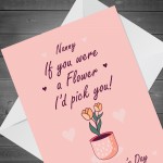 Cute Mothers Day Card For Nanny Handmade Novelty Card