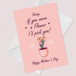 Cute Mothers Day Card For Nanny Handmade Novelty Card