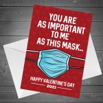 Funny Valentines Day Card For Boyfriend Girlfriend Husband Wife 