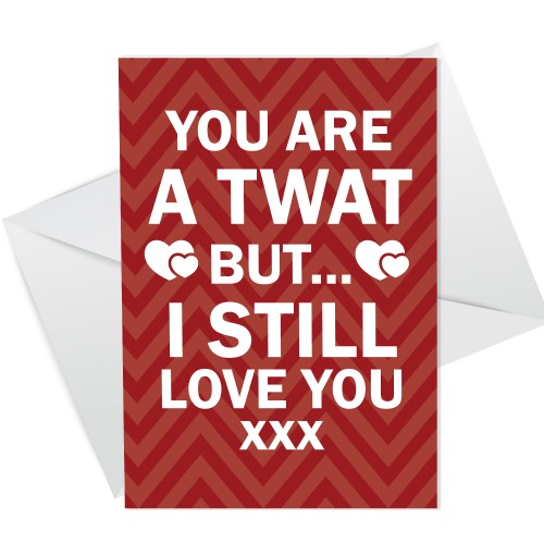 Funny Rude Birthday Anniversary Card For Boyfriend Husband