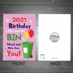 Funny A6 Birthday Card For Mum Dad Auntie Cheeky Lockdown