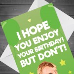 FUNNY Boris Lockdown Design Birthday Card For Mum Dad Uncle