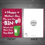 Funny Mothers Day Card For Mum Mummy Lockdown Novelty