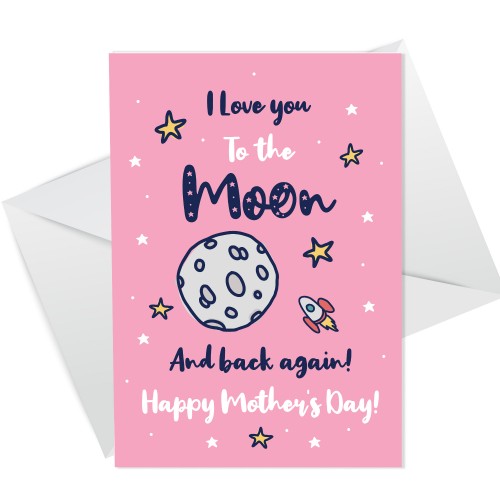 Mothers Day Card For Mum Mummy Mother's Day Card For Her