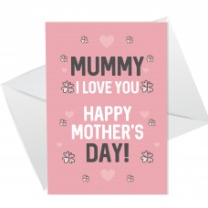 Mothers Day Mummy Card Novelty Card For Dog Mum Card For Her