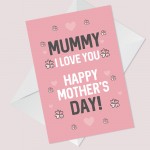 Mothers Day Mummy Card Novelty Card For Dog Mum Card For Her