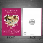 Personalised Mothers Day Card CUSTOM PHOTO Card For Mum 