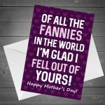 Funny Rude Mothers Day Card Novelty Card For Mum Card