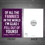 Funny Rude Mothers Day Card Novelty Card For Mum Card