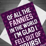 Funny Rude Mothers Day Card Novelty Card For Mum Card