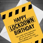 Happy Lockdown Birthday Orders From Boris Worst Birthday Ever