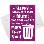 Funny Lockdown Mothers Day Card For Mum Novelty Card For Her