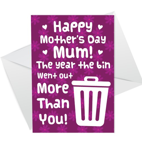 Funny Lockdown Mothers Day Card For Mum Novelty Card For Her