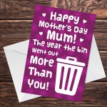 Funny Lockdown Mothers Day Card For Mum Novelty Card For Her