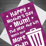 Funny Lockdown Mothers Day Card For Mum Novelty Card For Her