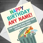 Personalised Happy Birthday Lockdown Card For Friend Brother