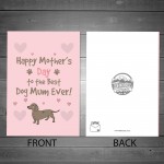 Dachshund Sausage Dog Mothers Day Card From Pet