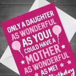 Funny Birthday Card For Daughter Humour Novelty Birthday Card