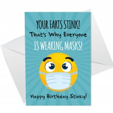 Funny Birthday Lockdown Card For Men Women Brother Son Dad