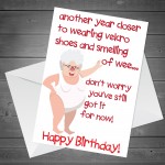 Funny Rude Birthday Card For Women Mum Nan Auntie 40th 50th