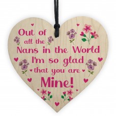 Novelty Gift For Nan On Mothers Day Birthday Thank You Gift