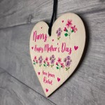 Mothers Day Gift Personalised Lockdown Nanny Gift Wood Heart