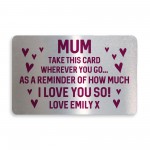PERSONALISED Gift For Mum From Daughter Son On Mothers Day
