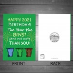 Funny 2021 Lockdown Birthday Card For Men Women Birthday Card