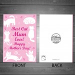 Mothers Day Card From The Cat Funny Joke Card From Pet Cat Lover