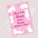 Mothers Day Card From The Cat Funny Joke Card From Pet Cat Lover
