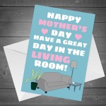 Funny Joke Lockdown Mothers Day Card For Mum From Daughter