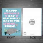 Funny Joke Lockdown Mothers Day Card For Mum From Daughter